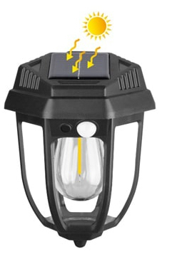 GARDEN SOLAR SENSOR LIGHT
