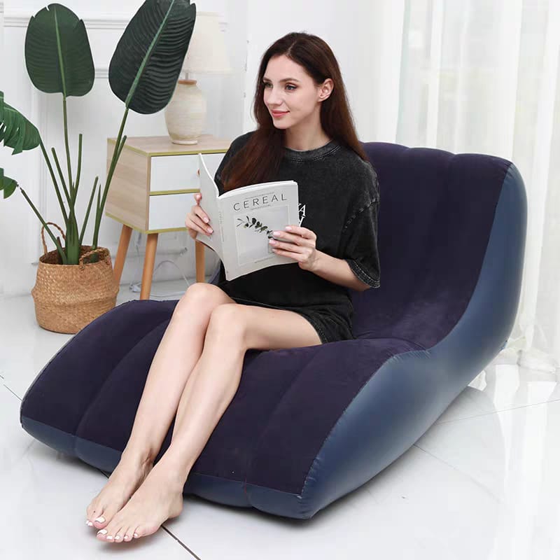 FLOCKED LOUNGE AIR-SOFA