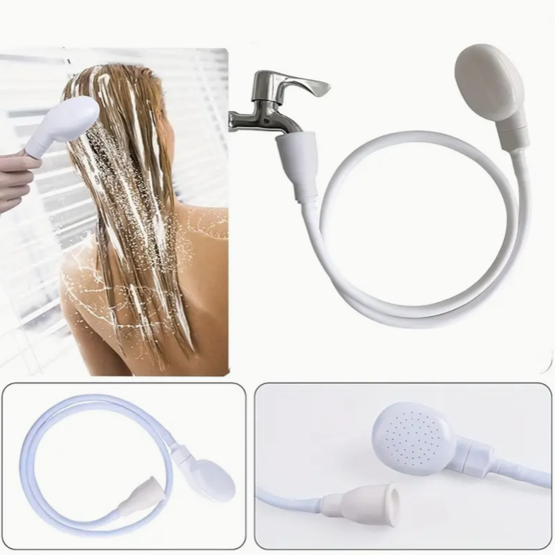 SHOWER HOSE WHITE 130cm