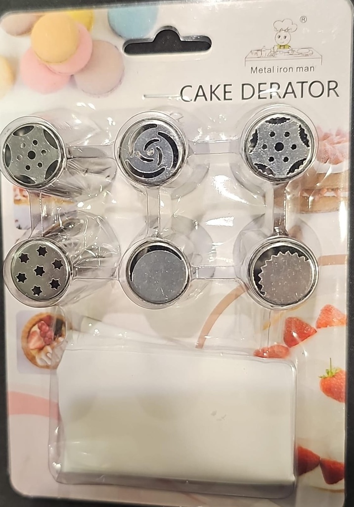 CAKE DERATOR SET
