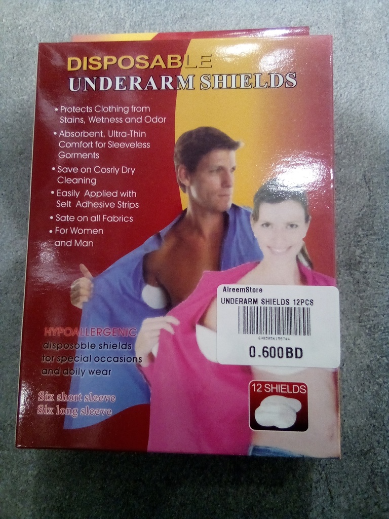 UNDERARM SHIELDS 12PCS