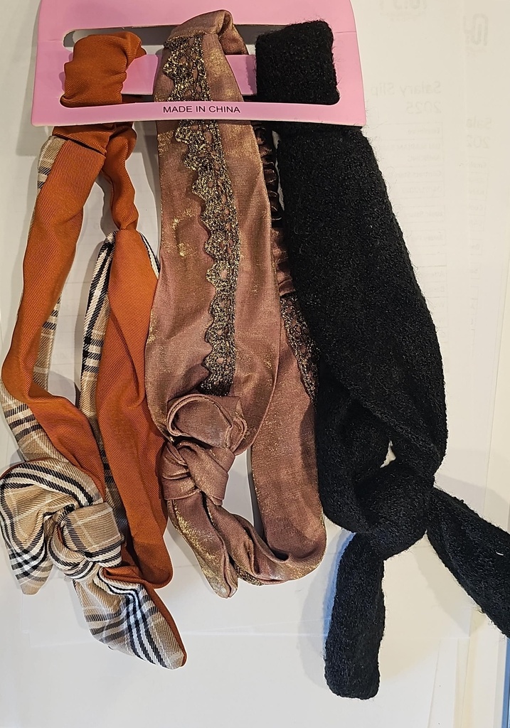 YUEJIN HEADBANDS 3PCS