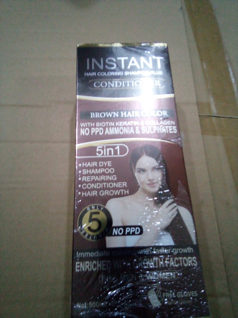 INSTANT BROWN HAIR COLOR