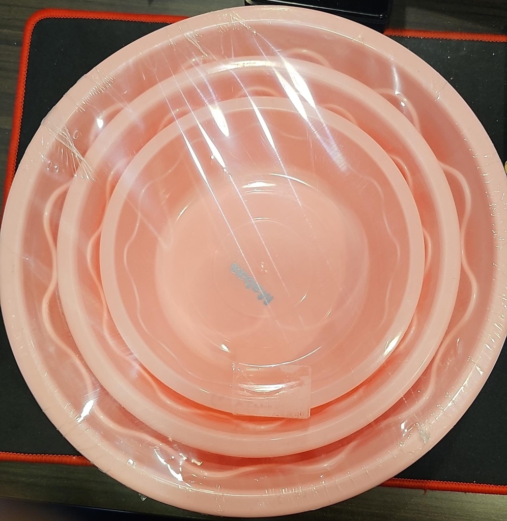 MABAS plastic tubs 3pcs