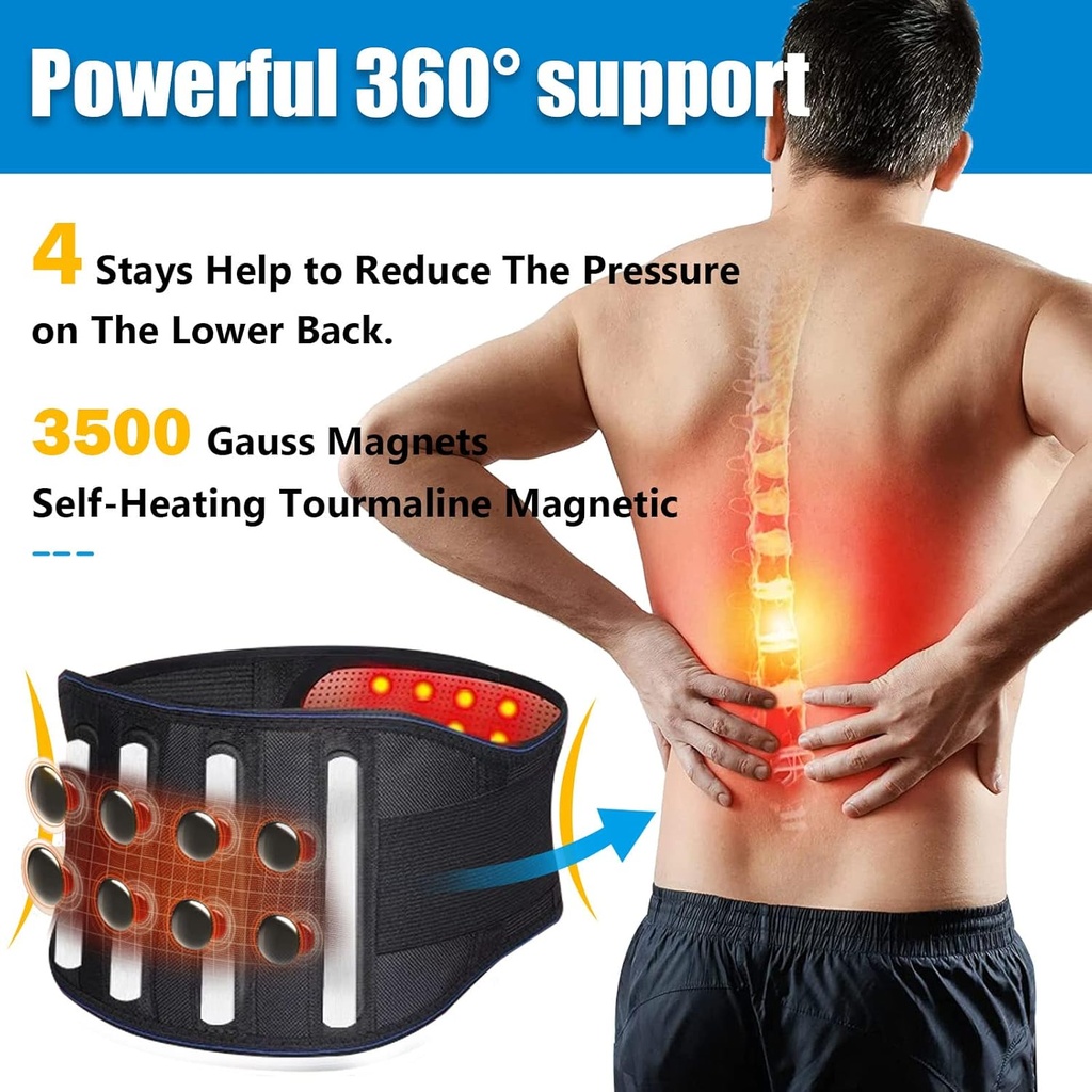SELF-HEATING BACK BRACE