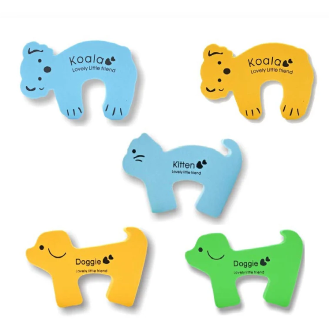 BABY DOORSTOPPER infant animal 2pcs