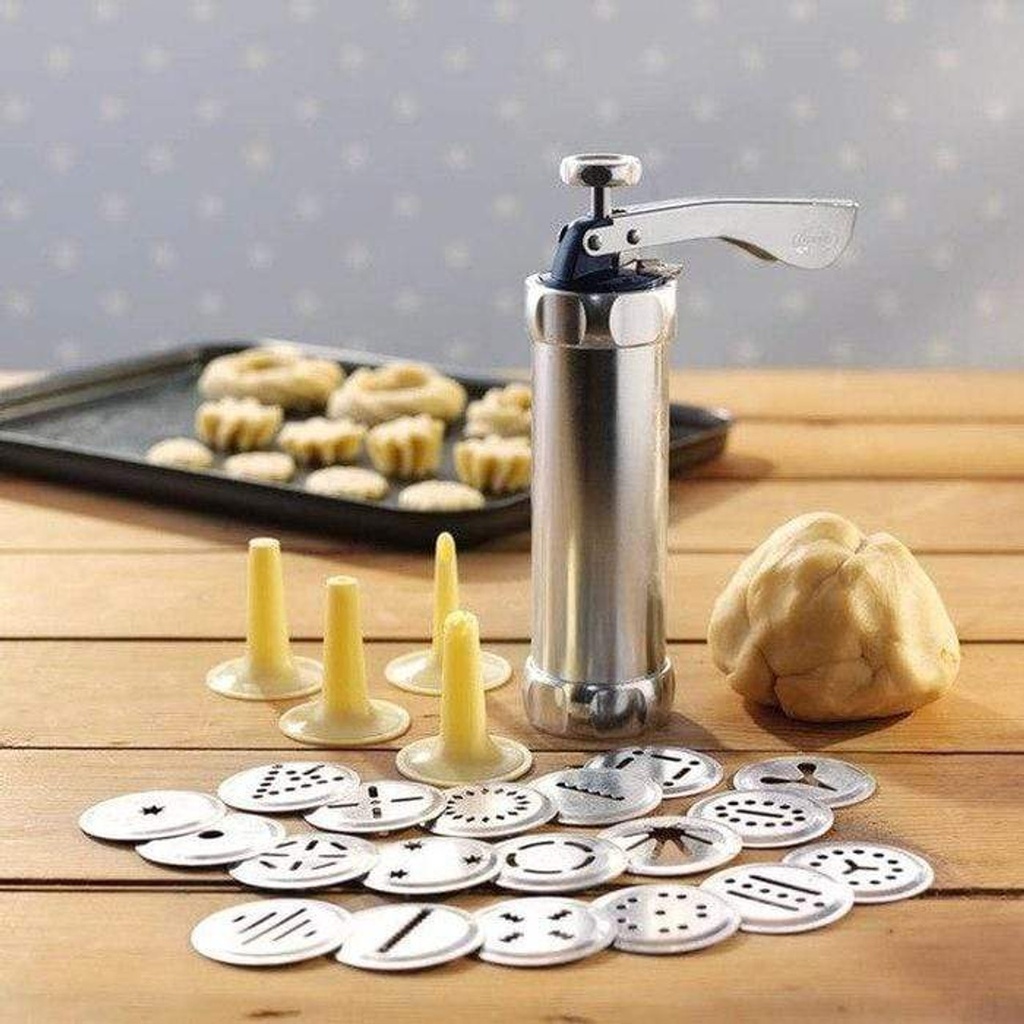 COOKIE PRESS and ICING SET