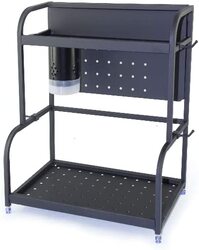 Double kitchen seasoning rack
