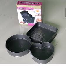 3PCS HM CAKE MOULD