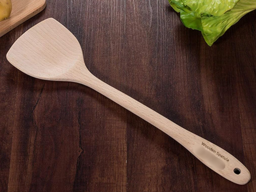 CUTLERY SERIES WOOD SPOON LONG