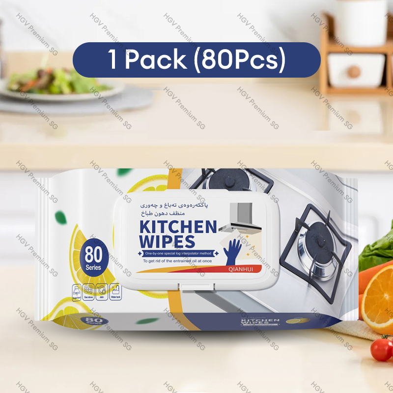 KITCHEN WIPES 80PCS