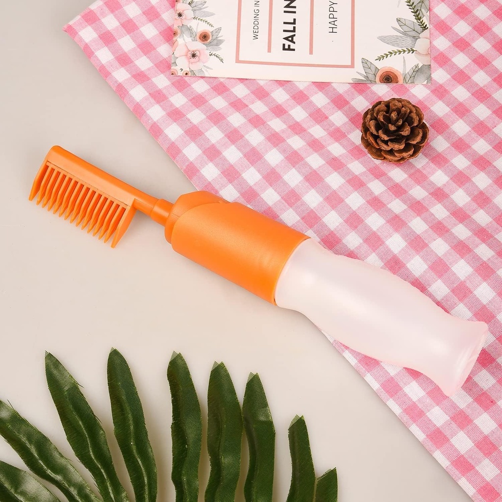 HAIR DYE&OIL COMB BOTTLES 3pcs