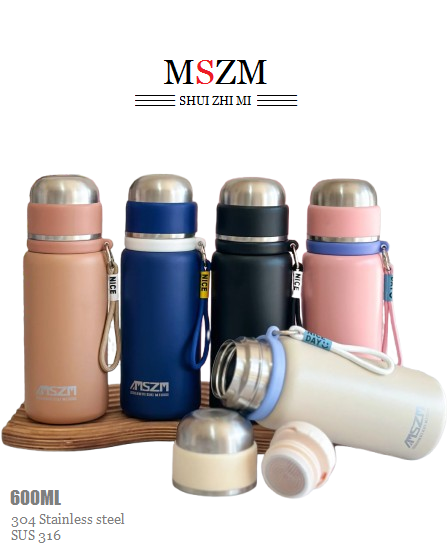 AMSZM 304 SS BOTTLE 600ML