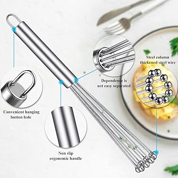 Stainless Steel Ball Wire Manual Whisker