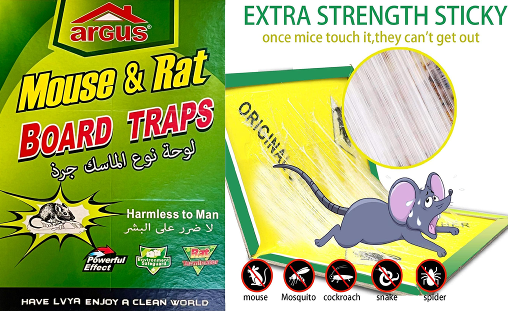 MOUSE & RAT BOARD TRAPS