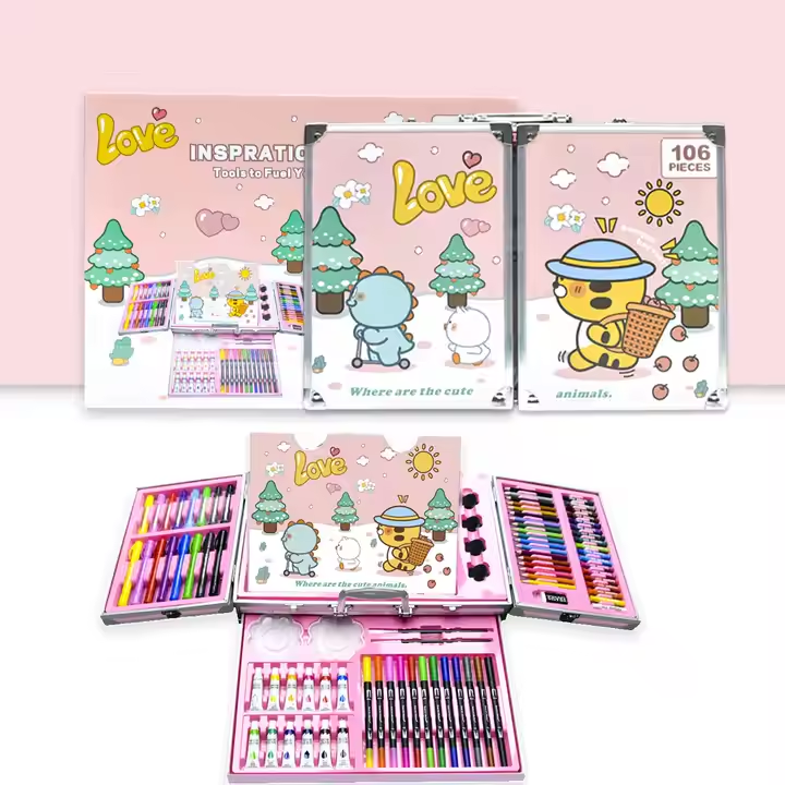 ANIMAL ART-SET 106PCS