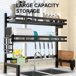 ADJUSTABLE DISH DRYING RACK
