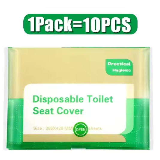 DISPOSABLE PAPER TOILET SEAT COVER 355*430MM