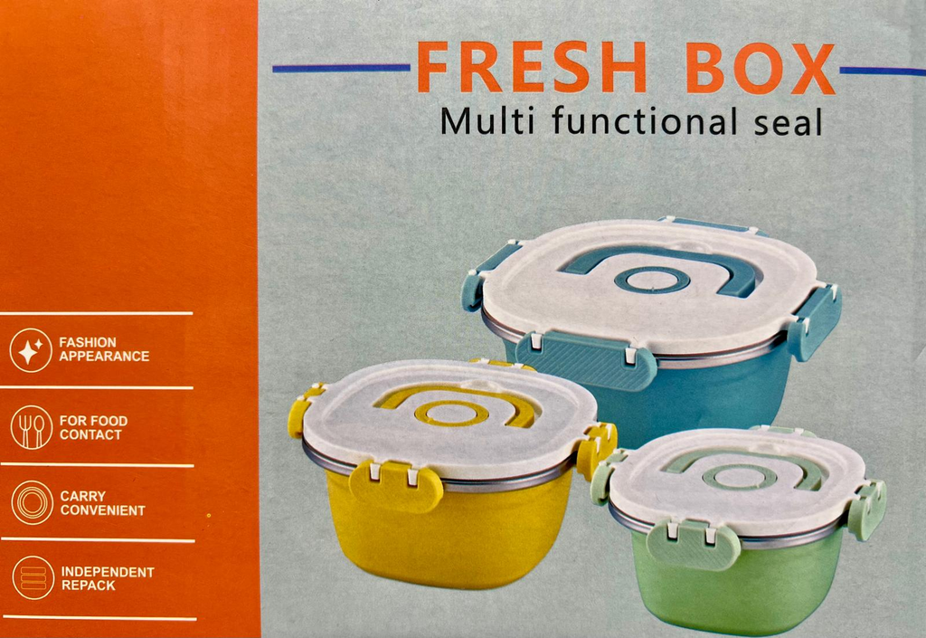 LUNCH BOX 3PCS