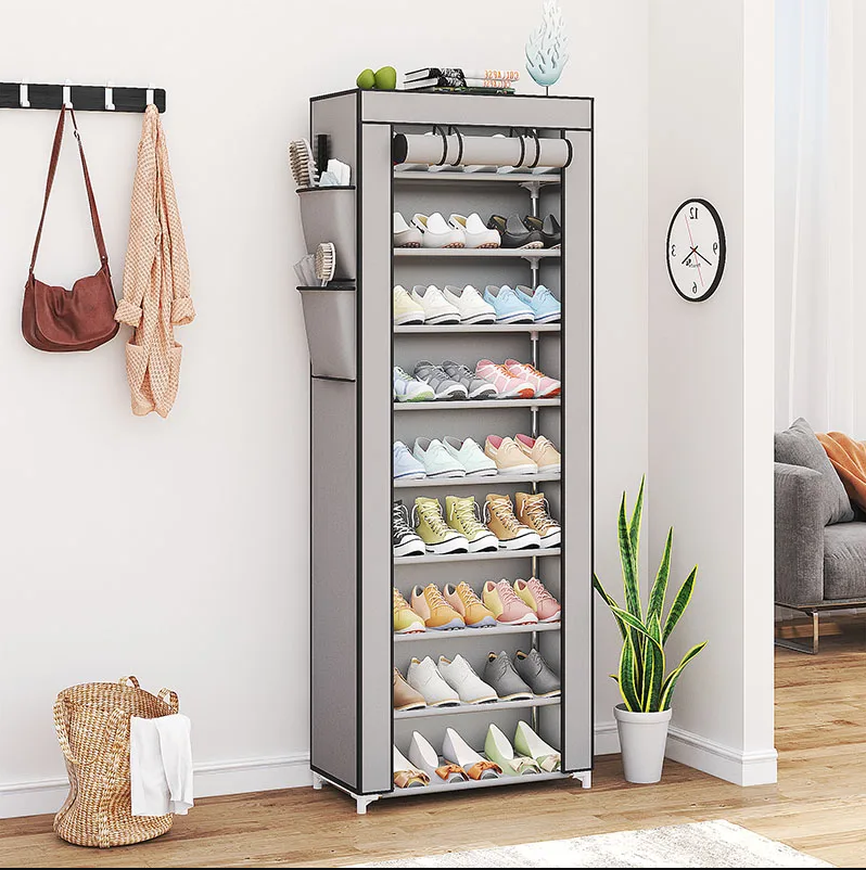 HY ZIPPER SHOE CABINET 8L