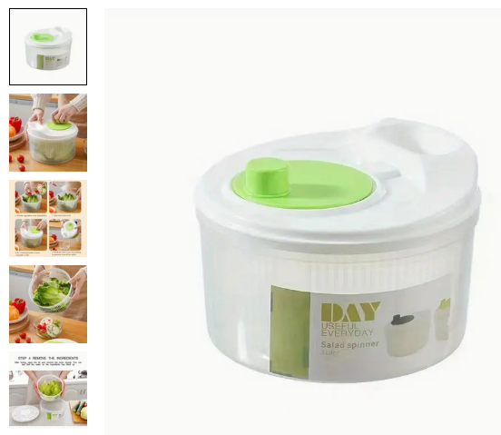 SALAD SPINNER/DRAIN BOWL