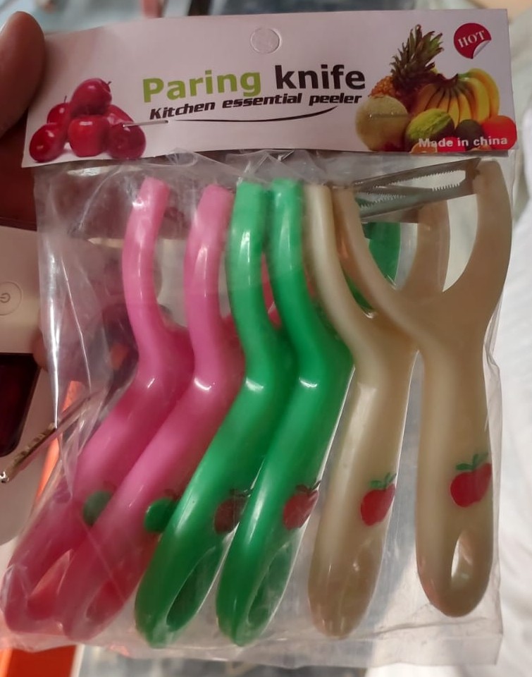 PARING KNIFE PEELERS 6PCS