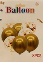 BALLOONS 8PCS