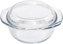 KAVEH GLASS SERVING BOWL 