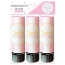 PARTY POPPERS 3PCS