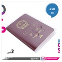 CLEAR PASSPORT COVER 2PCS