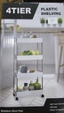 PLASTIC SHELVING 4TIER