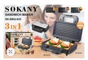 SOKANY SANDWICH MAKER 3IN1