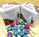 IVYA COLORFUL CHARCOAL 80PCS
