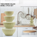TABLEWARE salad bowl 8219 4pcs
