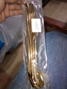 SRAW SPOON GOLD