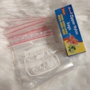 M zipper nylon bags 50pcs
