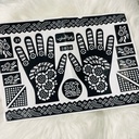HENNA ARM STICKER SET A-772