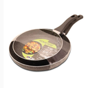 HOMEWAY 2pcs marble fry pan