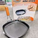 SYNMORE square grill pan