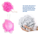 SHOWER NET SCRUBBER