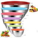 YYI SS salad bowl with cover 7PCS