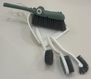 SHOVEL AND 4 BRUSHES