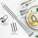 Stainless Steel Ball Wire Manual Whisker