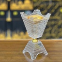 GLASS BAKHOOR INCENSE BURNER