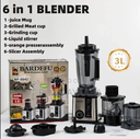 BARDEFU BLENDER 6IN1 9500W 3L
