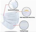DISPOSABLE BLUE MASK 50PCS
