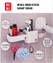XJXR WALL-MOUNTED SOAP DISH 3PCS