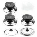 F/S HANDLE ON THE LID 3PCS